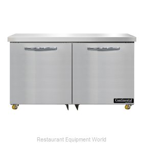 Continental Refrigerator SWF48N-U Freezer, Undercounter, Reach-In
