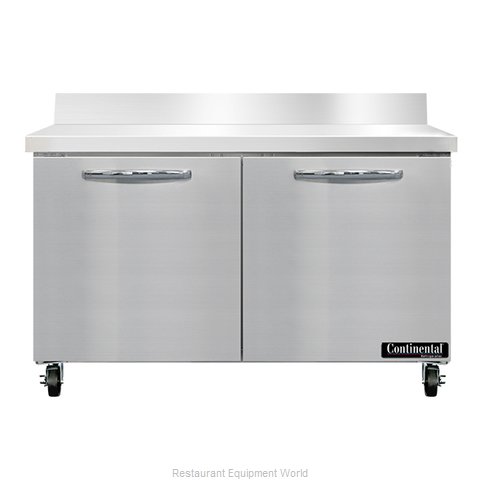 Continental Refrigerator SWF48NBS Freezer Counter, Work Top