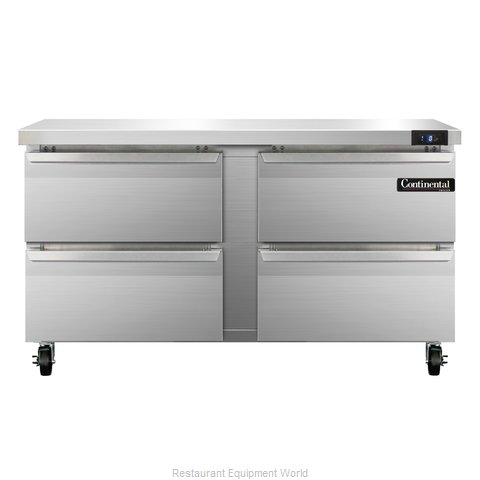 Continental Refrigerator SWF60-D Freezer Counter, Work Top
