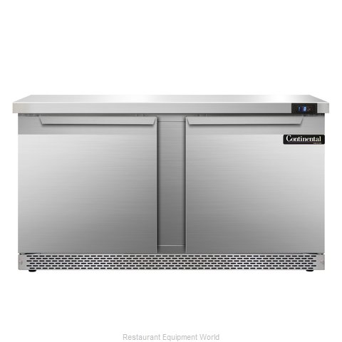 Continental Refrigerator SWF60-FB Freezer Counter, Work Top