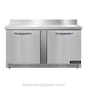 Continental Refrigerator SWF60NBS-FB Freezer Counter, Work Top