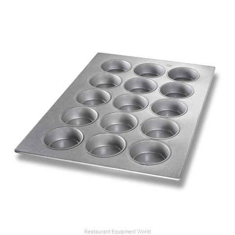 Chicago Metallic Glazed Aluminized Steel 12 Cup Jumbo Muffin Pan