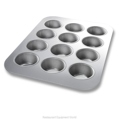 Molde para hornear para 12 muffins de aluminio Winco - Jopco Equipos y  Productos para Hoteles y Restaurantes