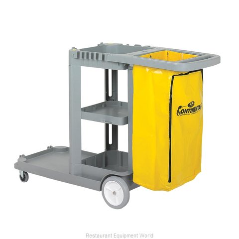 Continental 184GY Janitor Cart