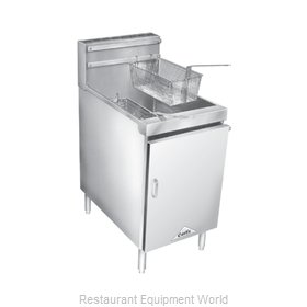 Comstock Castle 18HF Fryer, Gas, Floor Model, Full Pot