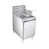 Freidora, Modelo de Piso, a Gas, Cuba Completa
 <br><span class=fgrey12>(Comstock Castle 18HF Fryer, Gas, Floor Model, Full Pot)</span>