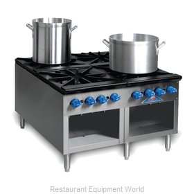 Comstock Castle 2CSP36 Range, Stock Pot, Gas