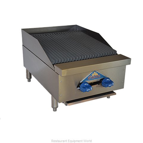 Comstock Castle 3218RB Charbroiler, Gas, Countertop