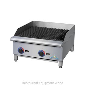 Comstock Castle BR36 Charbroiler, Gas, Countertop