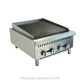 Comstock Castle CCHRB24 Charbroiler, Gas, Countertop