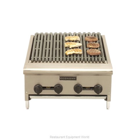 Comstock Castle ERB36-B Charbroiler, Gas, Countertop