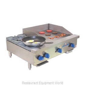 Comstock Castle FHP36-24 Griddle / Hotplate, Gas, Countertop