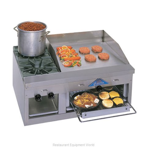 Comstock Castle FHP36-24B Griddle / Hotplate, Gas, Countertop