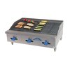 Asador Tipo Carbón, a Gas, para Encimera
 <br><span class=fgrey12>(Comstock Castle FHP36-3LB Charbroiler, Gas, Countertop)</span>