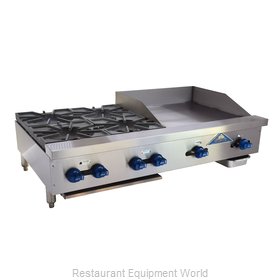 Comstock Castle FHP48-24 Griddle / Hotplate, Gas, Countertop