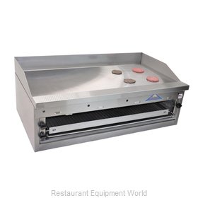 Comstock Castle FHP48-48B Griddle on Overfire Broiler, Gas, Countertop