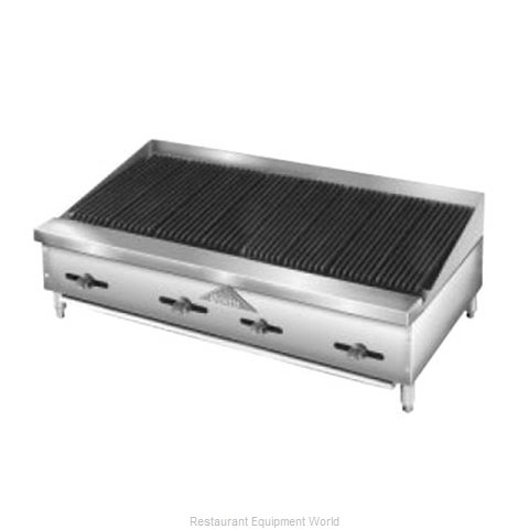 Comstock Castle FHP48-4RB Charbroiler, Gas, Countertop