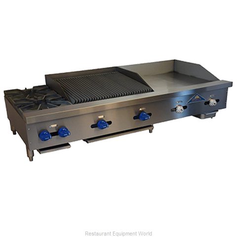 Comstock Castle FHP60-24T-2LB Griddle / Charbroiler, Gas, Countertop