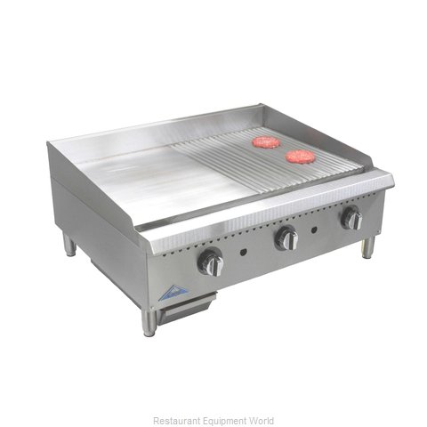 Comstock Castle HG48T-1-.5G Griddle, Gas, Countertop