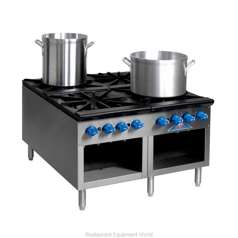 Comstock Castle SR2SP36 Range, Stock Pot, Gas