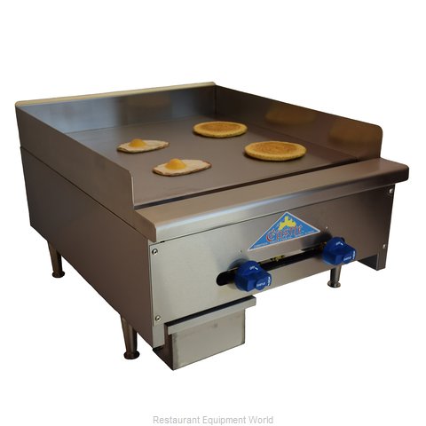 Comstock Castle SRMG24D24W Griddle, Gas, Countertop