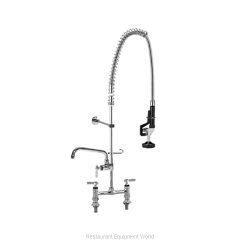 Component Hardware KL60-1000-AF1 Pre-Rinse Faucet Assembly, with Add On Faucet