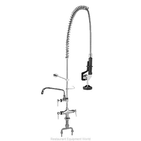 Component Hardware KLP50-10L1-AF4 Pre-Rinse Faucet Assembly, with Add On Faucet