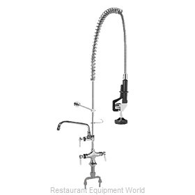 Component Hardware KLP50-10L1-AF5 Pre-Rinse Faucet Assembly, with Add On Faucet