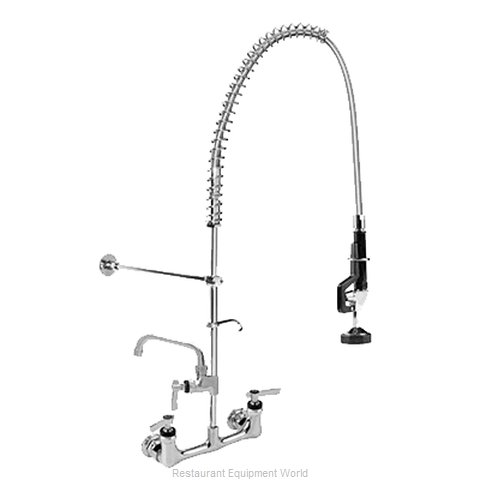 Component Hardware KLP53-10L1-AF1 Pre-Rinse Faucet Assembly, with Add On Faucet