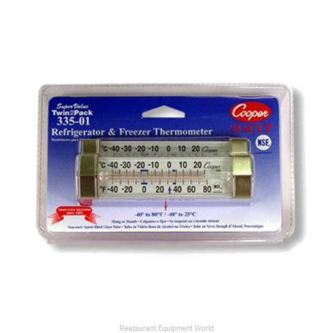Cooper Atkins 335-01-2 Thermometer, Refrig/Freezer