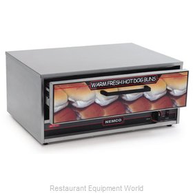 Connolly Roll-A-Grill by Nemco 8045W-BW-220 Hot Dog Bun / Roll Warmer