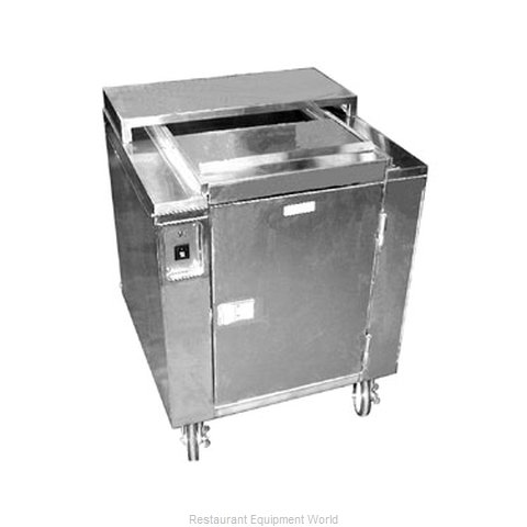 Carter-Hoffmann CD27 Cart, Heated Dish Storage