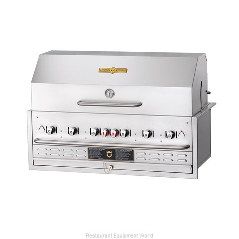 Crown Verity BI-48PKG-NG Charbroiler, Gas, Outdoor Grill