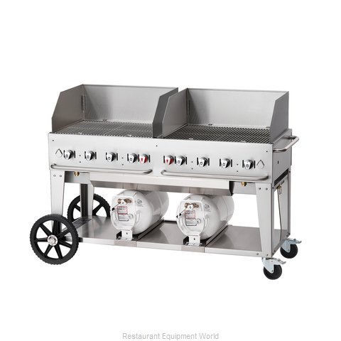 Crown Verity CCB-60WGP Charbroiler, Gas, Outdoor Grill