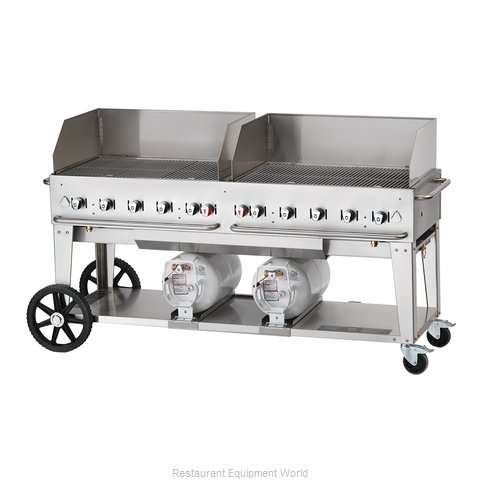Crown Verity CCB-72WGP Charbroiler, Gas, Outdoor Grill
