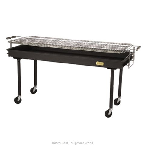 Crown Verity CV-BM-60 Charbroiler, Charcoal, Outdoor Grill (Magnified)