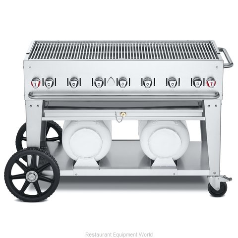 Crown Verity CV-CCB-48-LP Charbroiler, Gas, Outdoor Grill