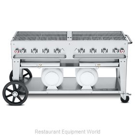 Crown Verity CV-CCB-60-LP Charbroiler, Gas, Outdoor Grill