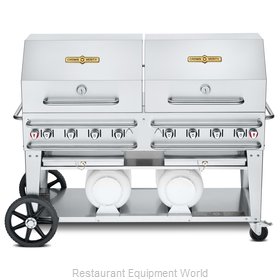 Crown Verity CV-CCB-60RDP Charbroiler, Gas, Outdoor Grill