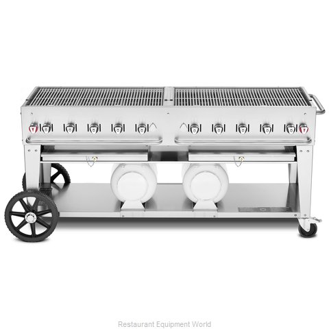 Crown Verity CV-CCB-72-LP Charbroiler, Gas, Outdoor Grill