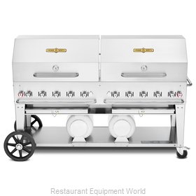 Crown Verity CV-CCB-72RDP Charbroiler, Gas, Outdoor Grill