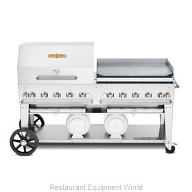 Crown Verity CV-CCB-72RGP Charbroiler, Gas, Outdoor Grill
