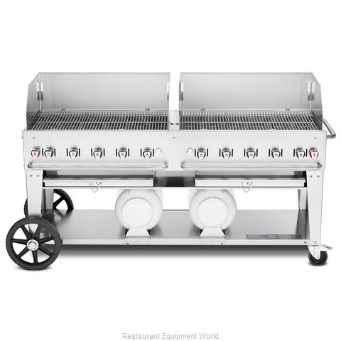 Crown Verity CV-CCB-72WGP Charbroiler, Gas, Outdoor Grill
