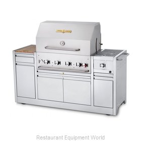 Crown Verity CV-MBI-30I-NG Charbroiler, Gas, Outdoor Grill
