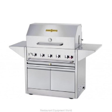 Crown Verity CV-MBI-36-NG Charbroiler, Gas, Outdoor Grill