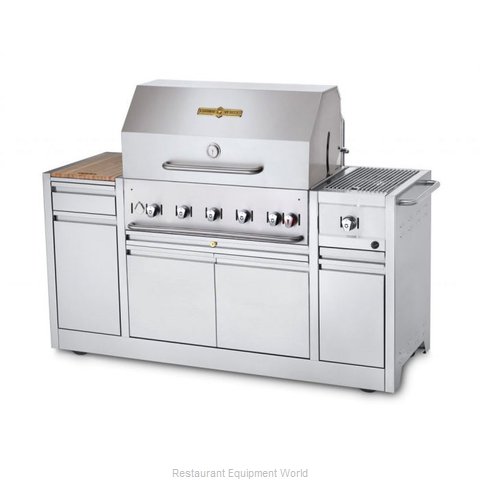 Crown Verity CV-MBI-36I-LP Charbroiler, Gas, Outdoor Grill