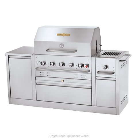 Crown Verity CV-MBI-80 Charbroiler Gas Outdoor Grill