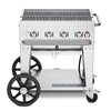 Asador Tipo Carbón, a Gas, Parrilla para Exteriores
 <br><span class=fgrey12>(Crown Verity CV-MCB-30LP Charbroiler, Gas, Outdoor Grill)</span>