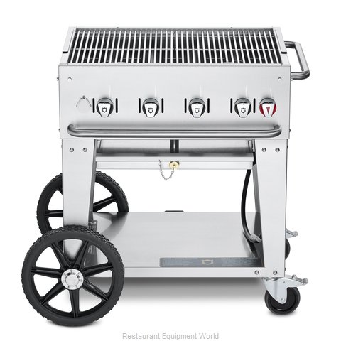 Crown Verity CV-MCB-30NG Charbroiler, Gas, Outdoor Grill