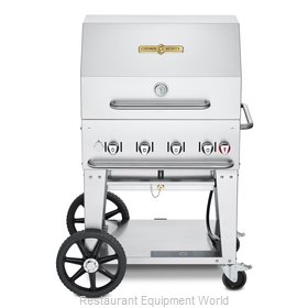 Crown Verity CV-MCB-30RDP-LP Charbroiler, Gas, Outdoor Grill